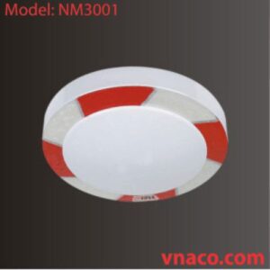 Đèn mâm nhựa ốp trần Model NM3001