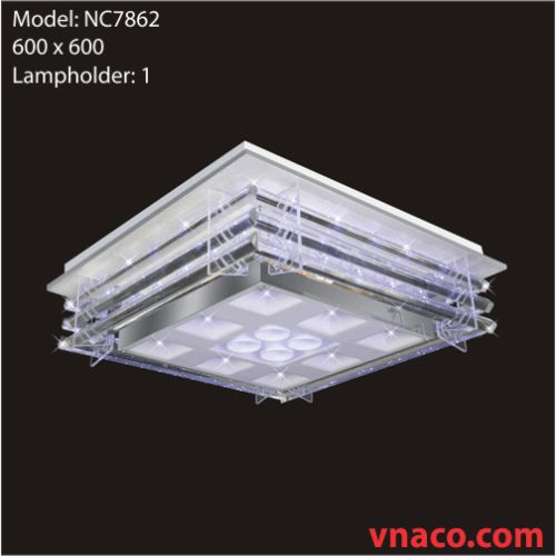 Đèn mâm ốp trần LED Model NC7862