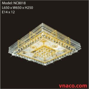 Đèn mâm ốp trần Phalê LED Model NC8018
