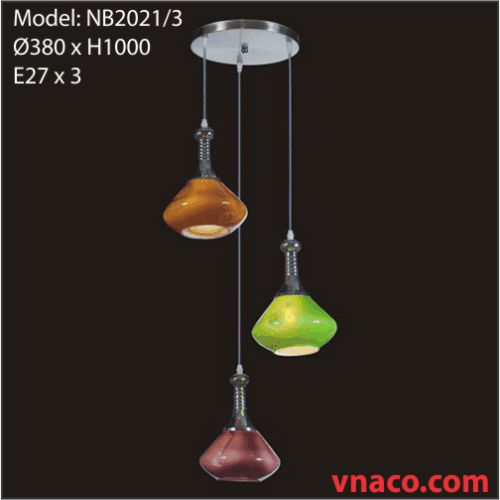 Đèn thả treo trần Model NB2021-3